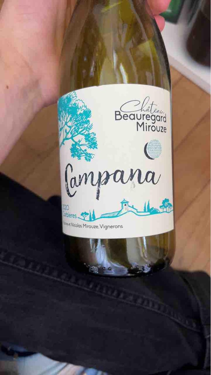 Campana Blanc - Château Beauregard Mirouze - Karine & Nicolas Mirouze 