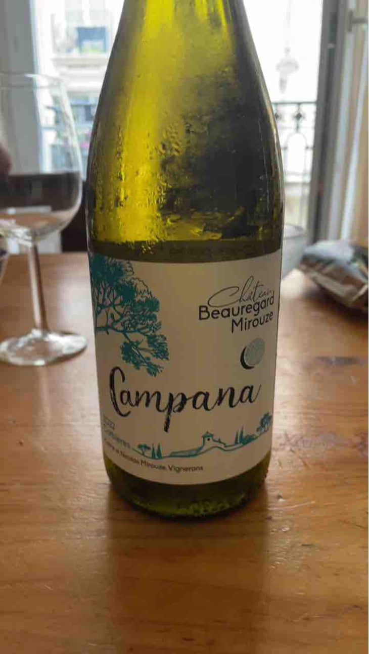 Campana Blanc - Château Beauregard Mirouze - Karine & Nicolas Mirouze 