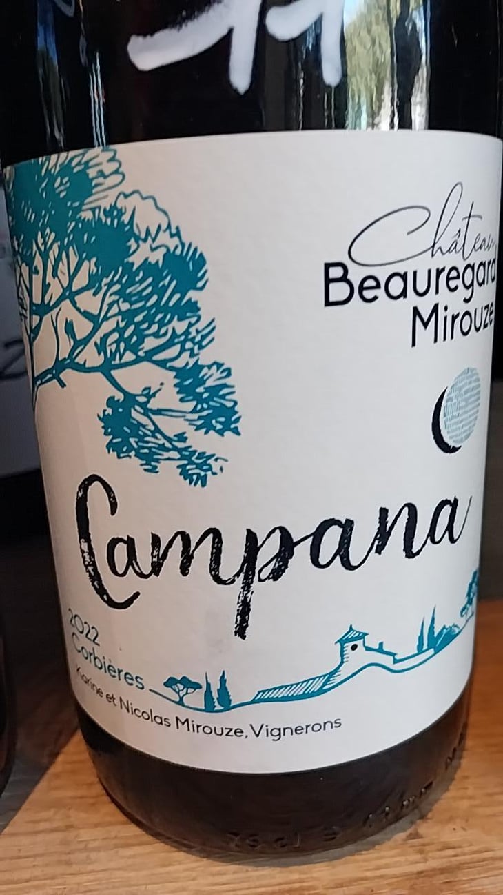 Campana Rouge - Château Beauregard Mirouze - Karine & Nicolas Mirouze 