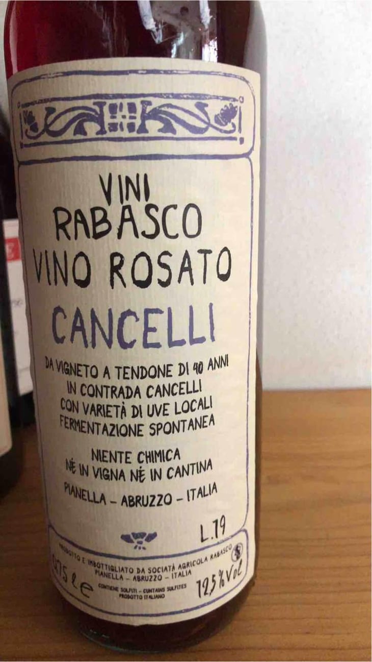 Cancelli Rosato - Azienda Agricola Rabasco - Iole Rabasco 