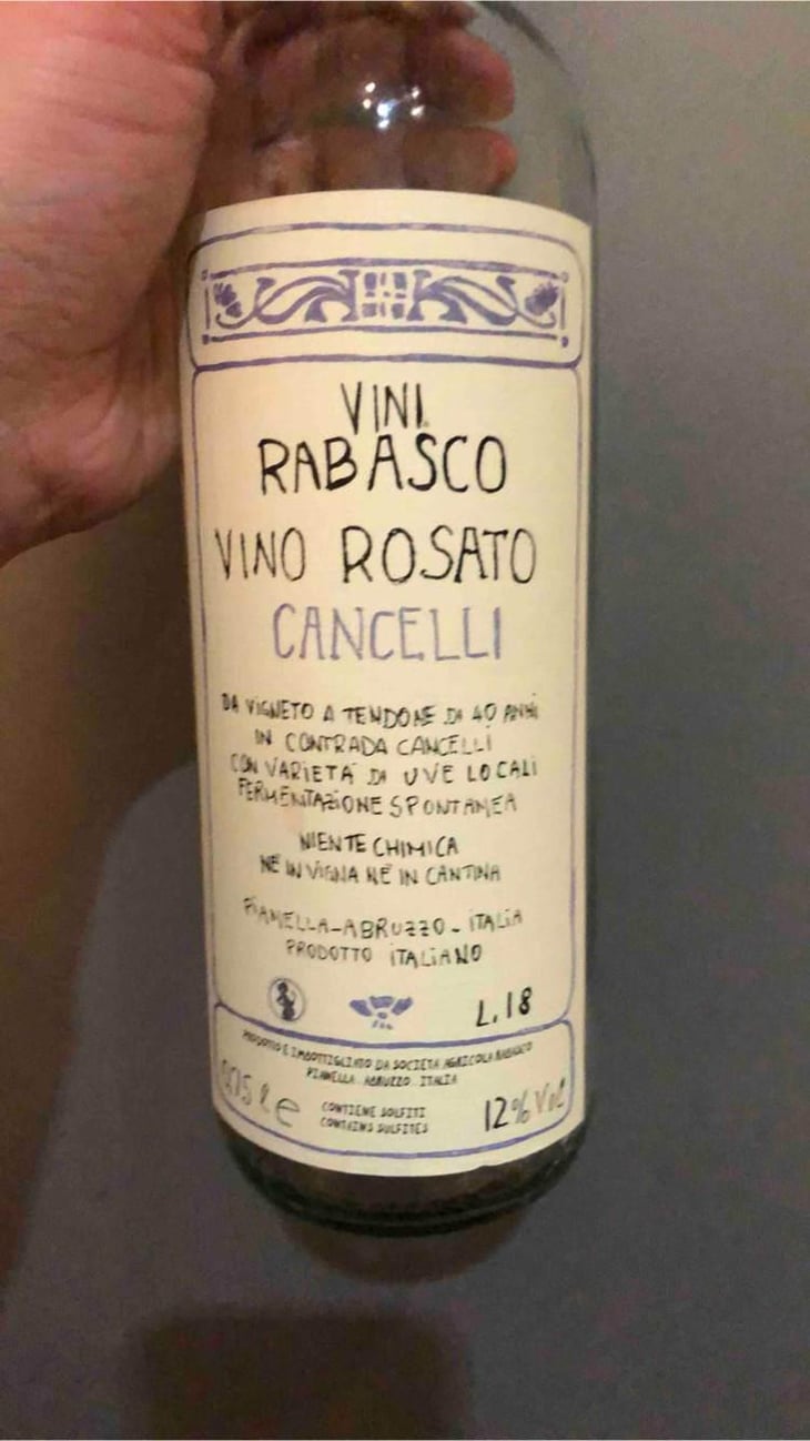 Cancelli Rosato - Azienda Agricola Rabasco - Iole Rabasco 