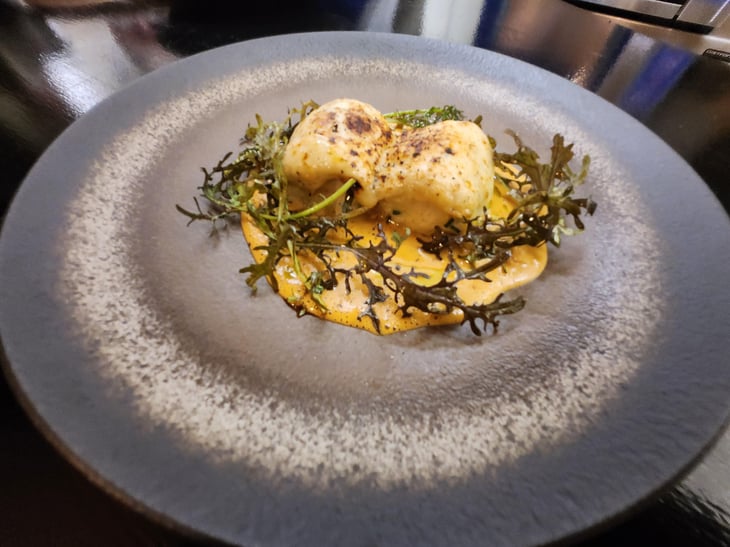 Cannelloni De Merlu Et Gambas, Bisque - L’Attablée - 791220