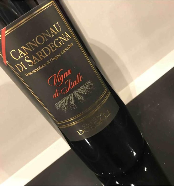 Cannonau di Sardegna - Vigna di Isalle - Cantina Dorgali 