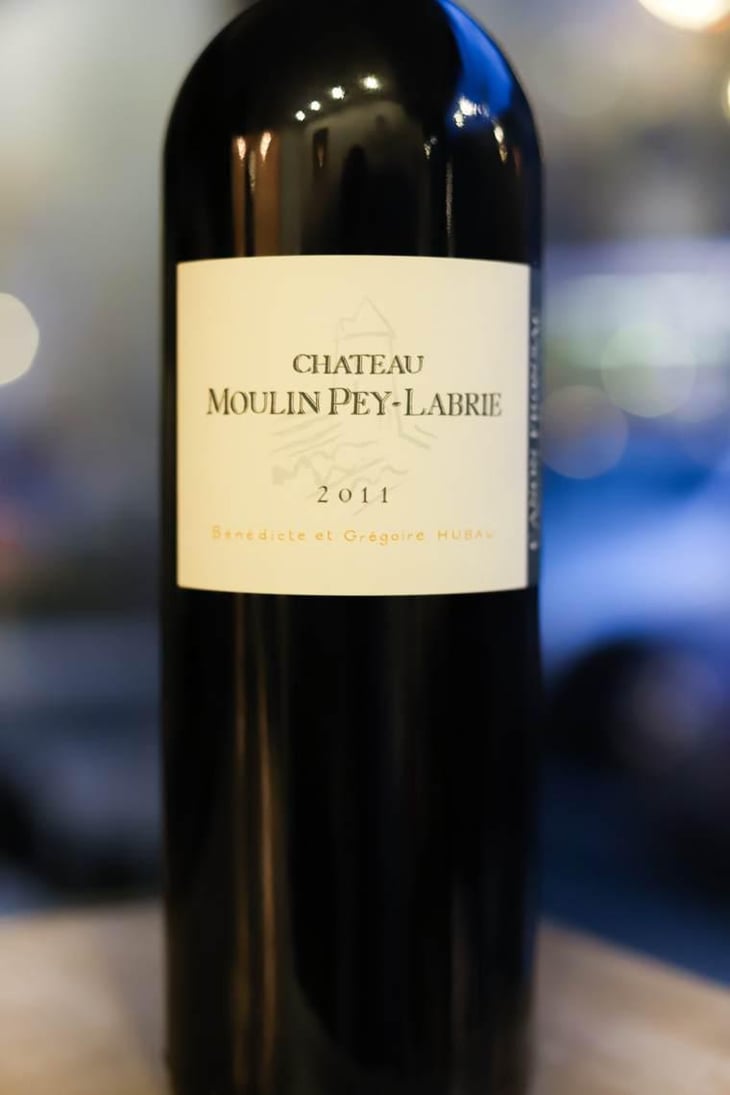 Canon Fronsac - Château Moulin Pey-Labrie - Bénédicte & Grégoire Hubau -2011