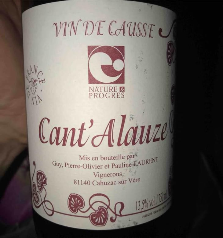 Cantalauze - Domaine de Cantalauze - Pierre-Olivier & Pauline Laurent -2016