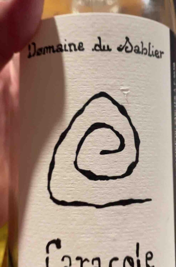 Caracole - Domaine Du Sablier - Camille Mege -2020