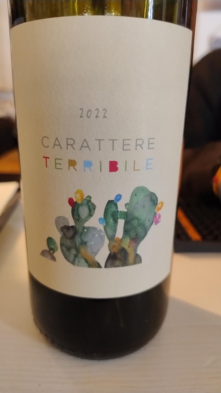 Carattere Terribile - Cantina Terribile - Giusse Terrible -2022