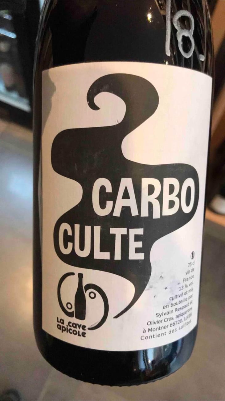 Carbo Culte (label after 2016) - La Cave Apicole - Sylvain Respaut & Olivier Cros 
