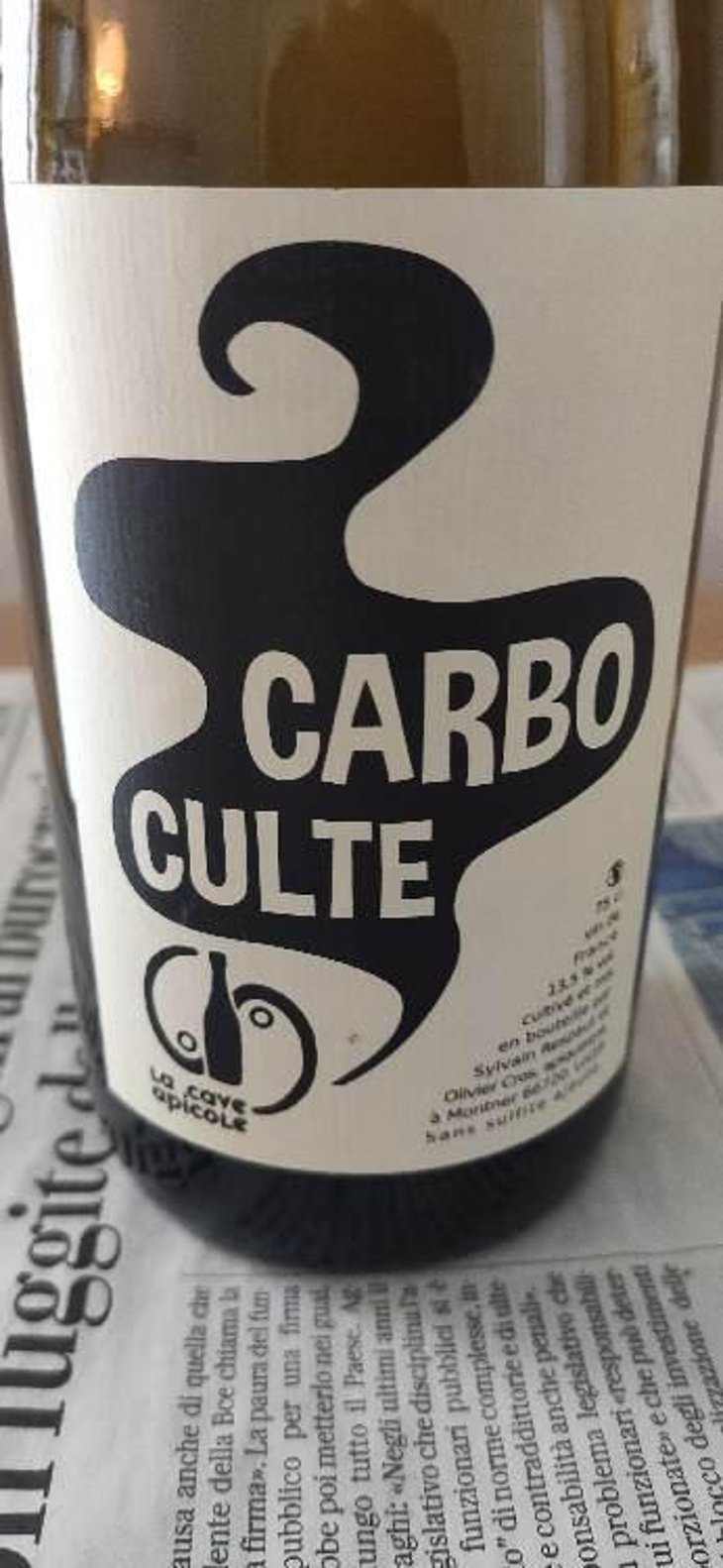 Carbo Culte (label after 2016) - La Cave Apicole - Sylvain Respaut & Olivier Cros 