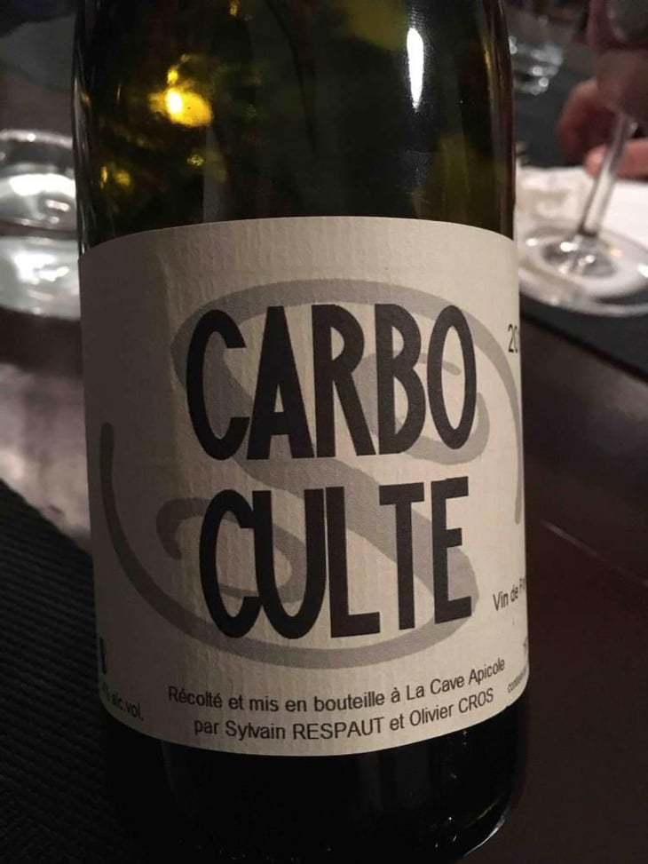 Carbo Culte (label before 2016) - La Cave Apicole - Sylvain Respaut & Olivier Cros 