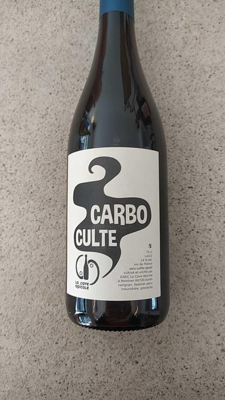 Carbo Culte (label before 2016) - La Cave Apicole - Sylvain Respaut & Olivier Cros 
