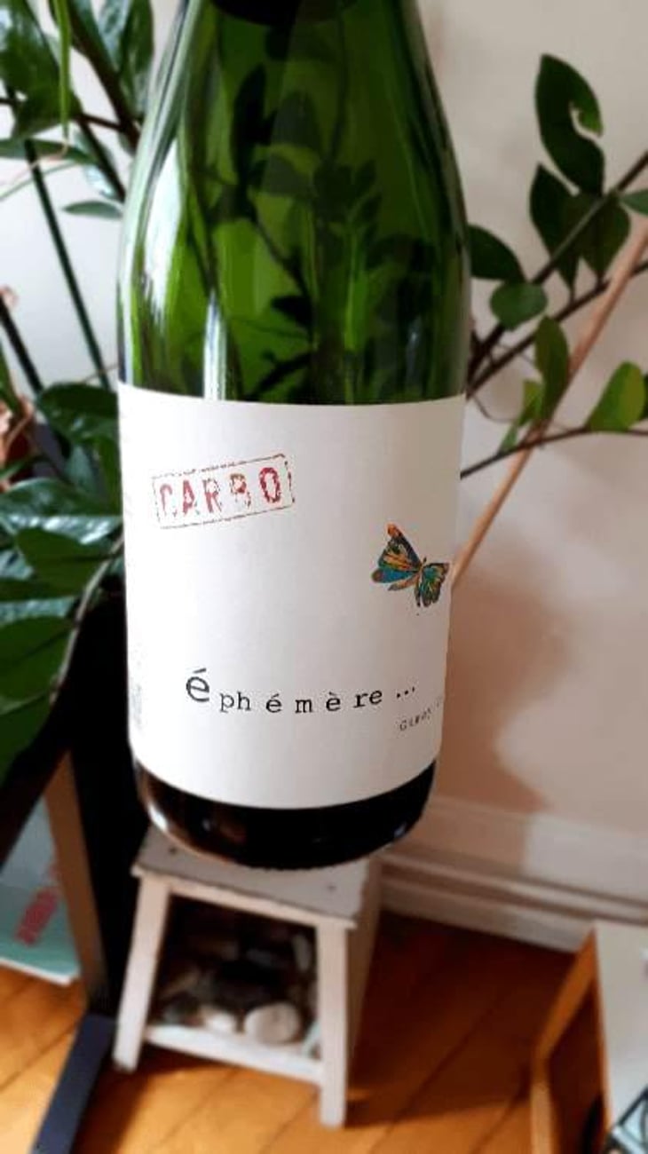 Carbo Éphémère - Domaine Miolanne - Jean-Baptiste Deroche & Laure Cartier 