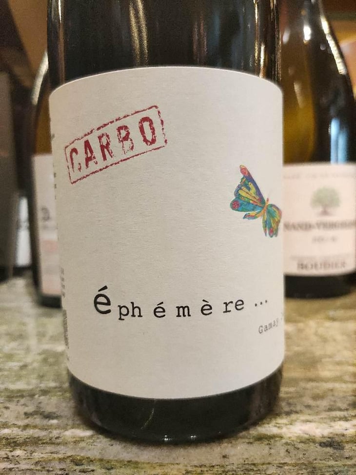 Carbo Éphémère - Domaine Miolanne - Jean-Baptiste Deroche & Laure Cartier 