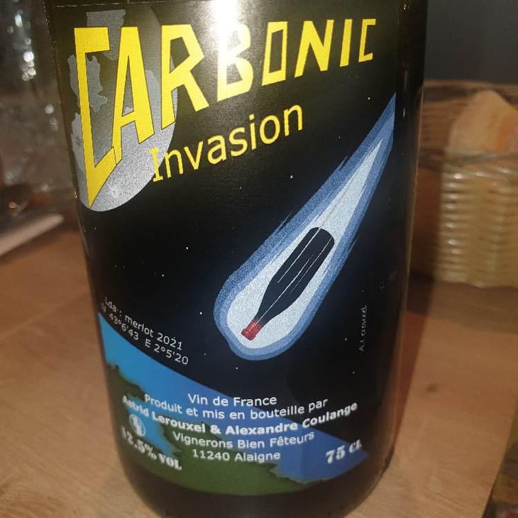 Carbonic Invasion - Domaine Thuronis - Vigneron Bien Fêteur - Alexandre Coulange & Astrid Lerouxel 