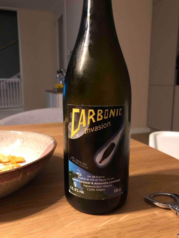 Carbonic Invasion - Domaine Thuronis - Vigneron Bien Fêteur - Alexandre Coulange & Astrid Lerouxel 