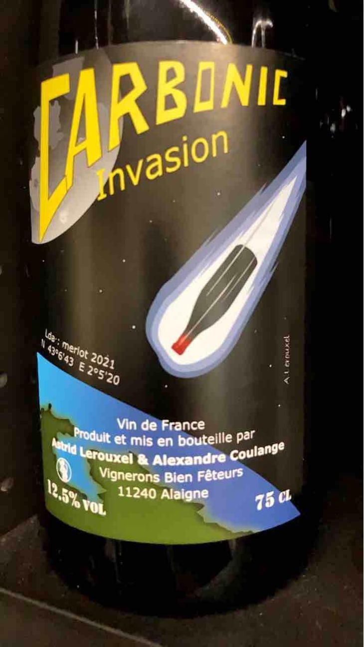 Carbonic Invasion - Domaine Thuronis - Vigneron Bien Fêteur - Alexandre Coulange & Astrid Lerouxel 