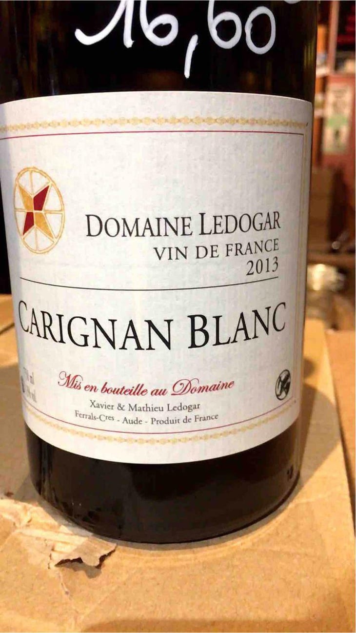 Carignan Blanc - Domaine Ledogar - Xavier, Mathieu & Benoît Ledogar 