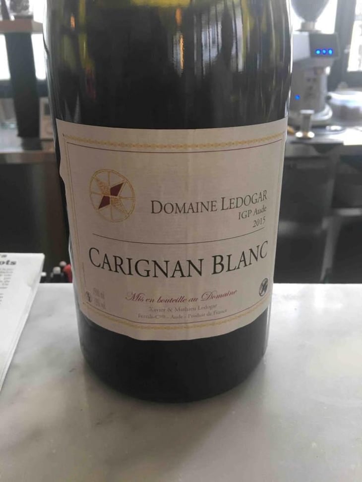 Carignan Blanc - Domaine Ledogar - Xavier, Mathieu & Benoît Ledogar 