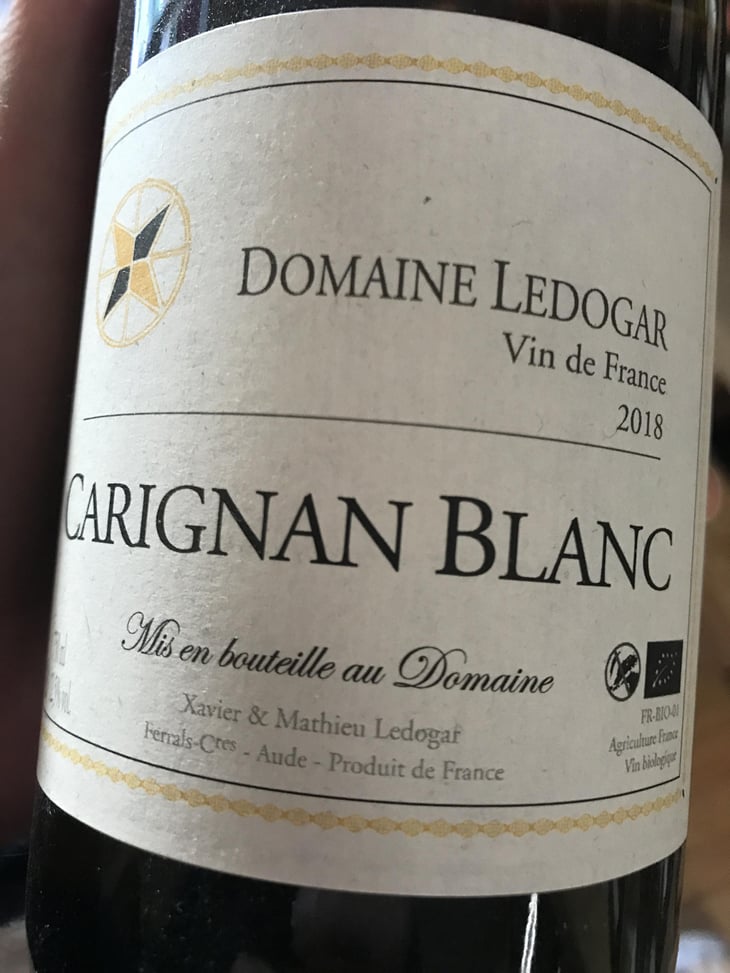 Carignan Blanc - Domaine Ledogar - Xavier, Mathieu & Benoît Ledogar 
