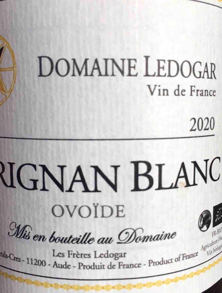 Carignan Blanc Ovoïde - Domaine Ledogar - Xavier, Mathieu & Benoît Ledogar 