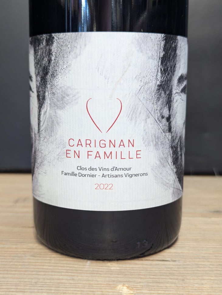 Carignan en Famille - Clos Des Vins D'Amour - Charles Dornier 