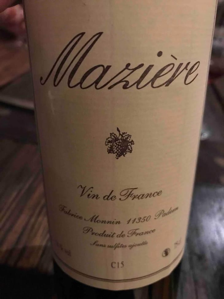 Carignan - Mazière - Fabrice Monnin 