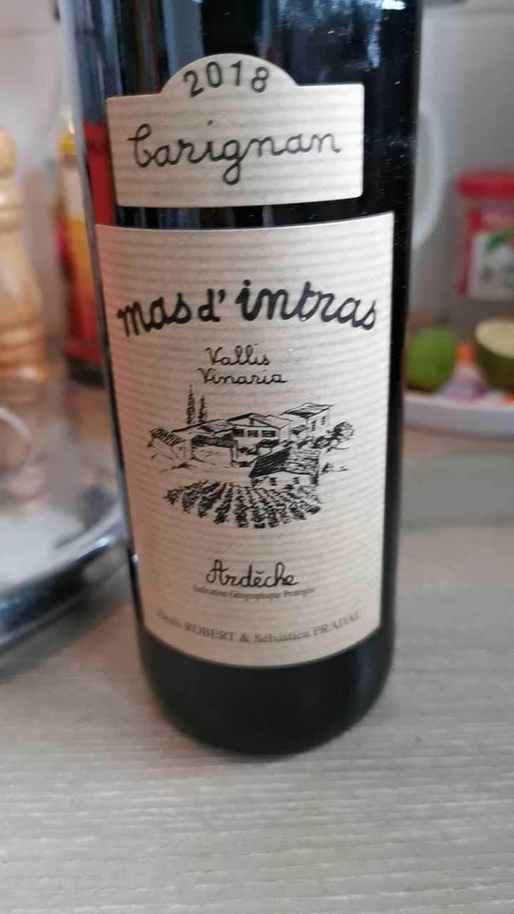 Carignan - Mas D'Intras - Sébastien Pradal & Denis Robert 