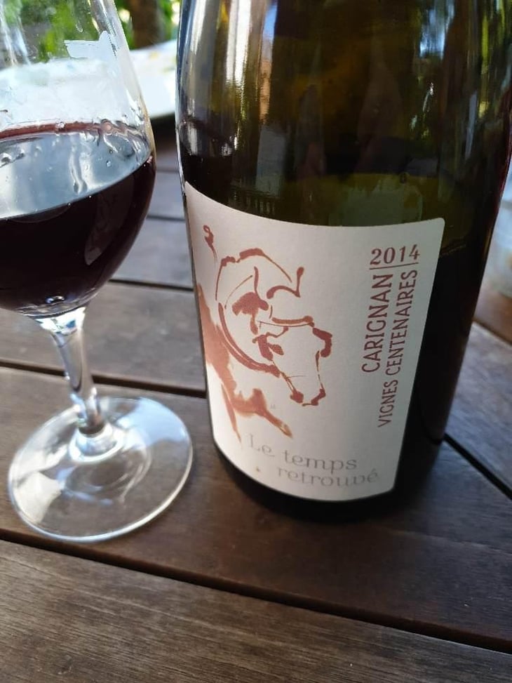 Carignan Vignes Centenaires - Le Temps Retrouvé - Michaël Georget 