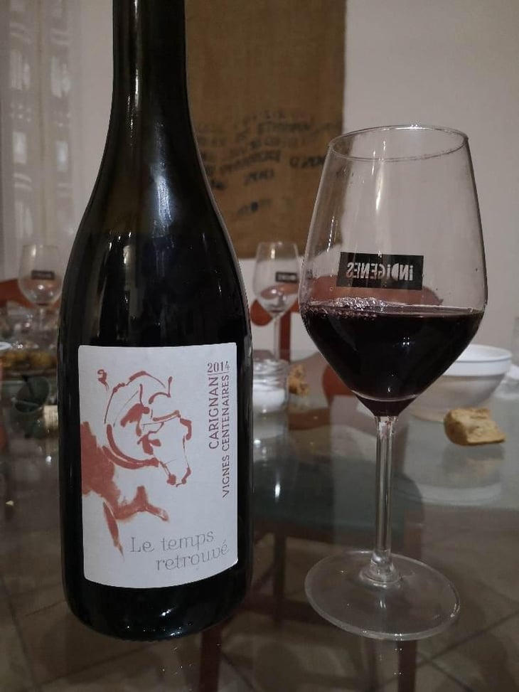 Carignan Vignes Centenaires - Le Temps Retrouvé - Michaël Georget 