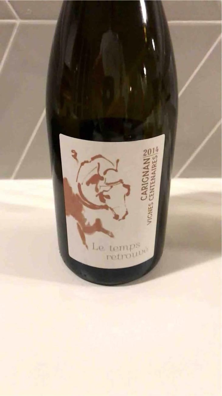 Carignan Vignes Centenaires - Le Temps Retrouvé - Michaël Georget 