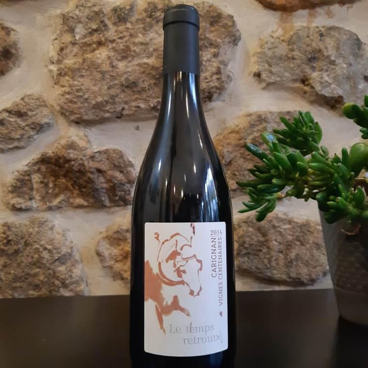 Carignan Vignes Centenaires - Le Temps Retrouvé - Michaël Georget 