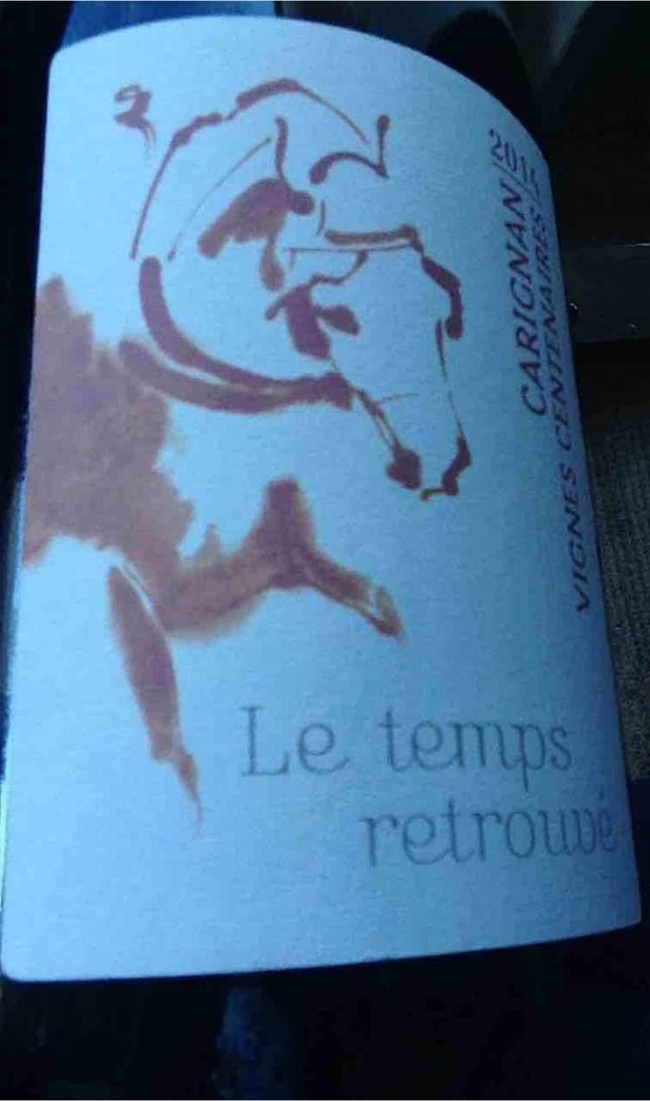 Carignan Vignes Centenaires - Le Temps Retrouvé - Michaël Georget 