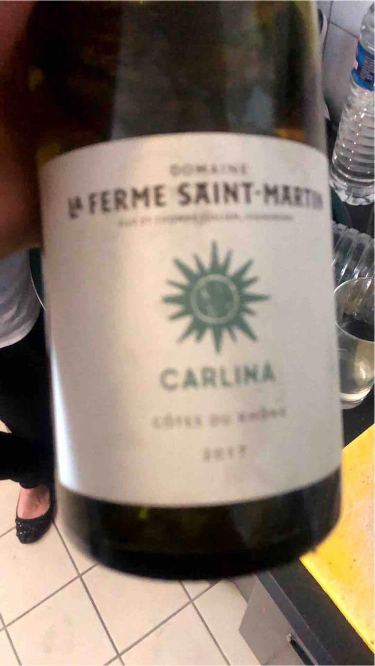 Carlina - La Ferme Saint-Martin - Les Vins de Thomas - Sophie & Thomas Jullien 