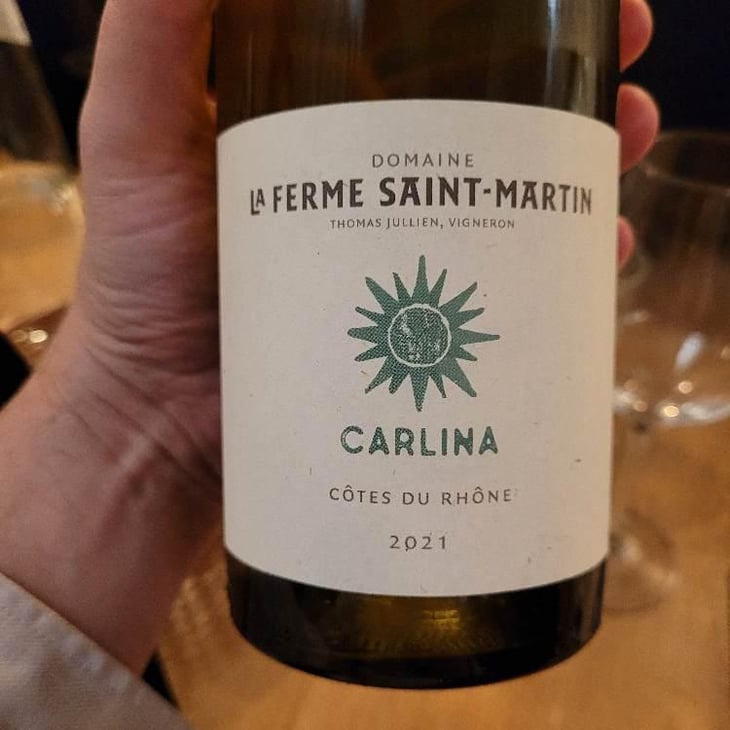 Carlina - La Ferme Saint-Martin - Les Vins de Thomas - Sophie & Thomas Jullien 