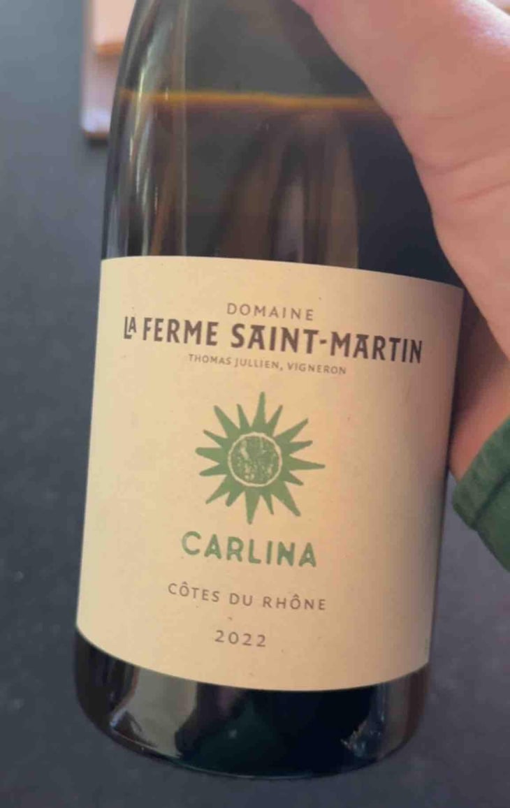 Carlina - La Ferme Saint-Martin - Les Vins de Thomas - Sophie & Thomas Jullien 