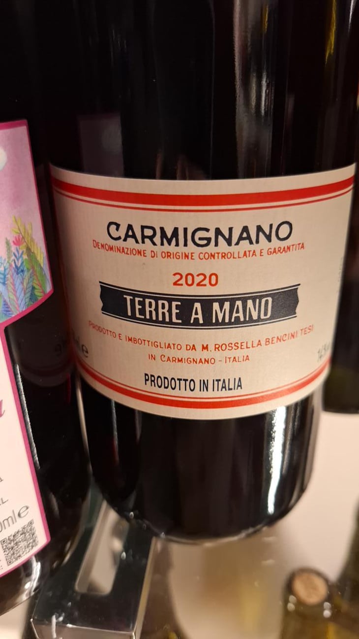 Carmignano - Fattoria di Bacchereto Terre a Mano - Maria Rossella Bencini Tesi 