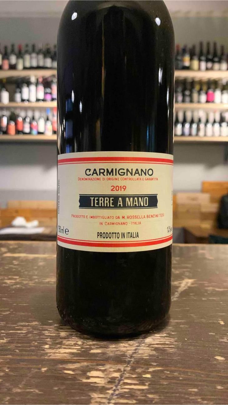 Carmignano - Fattoria di Bacchereto Terre a Mano - Maria Rossella Bencini Tesi 