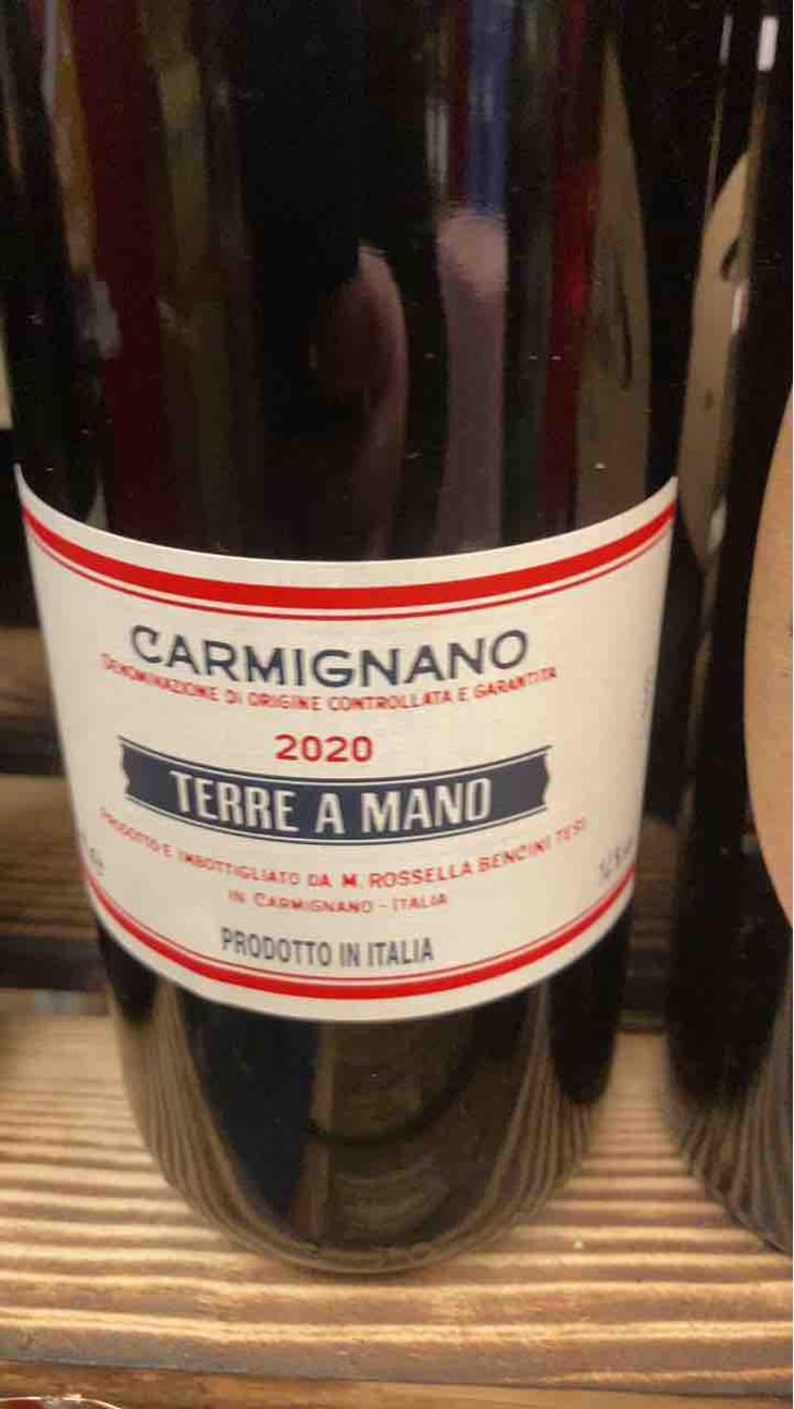 Carmignano - Fattoria di Bacchereto Terre a Mano - Maria Rossella Bencini Tesi 