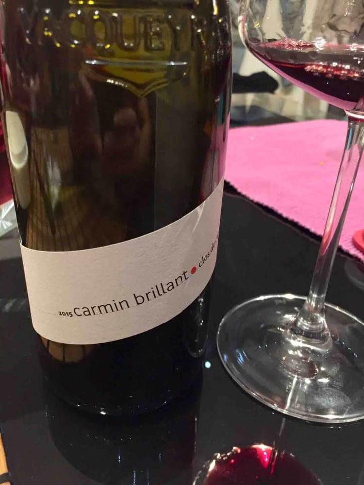 Carmin Brillant - Le Clos de Caveau - Henri Bungener 