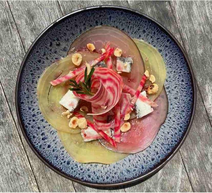Carpaccio De Betteraves Jaunes Fr - Le Q de bouteille - 801709