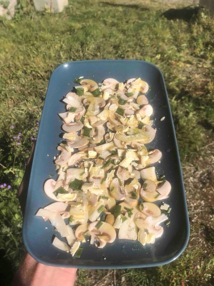 Carpaccio De Champignons Frais - La Bamboche - 789206