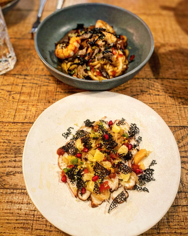 Carpaccio De Poulpe Et Condiment Cédrat - Le Petit San Seb - 696412