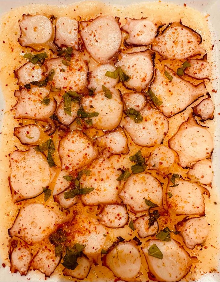 Carpaccio De Poulpe « Gallega », Purée Maison Pur Beurre - Casa Marina - 710944
