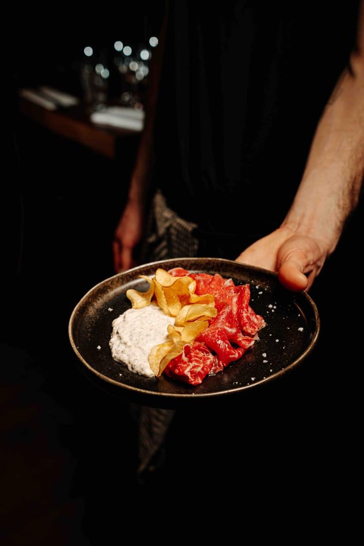 Carpaccio D’Holstein Fumé - Manneken Pis Café - 741527