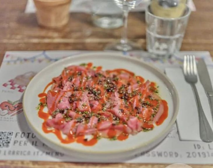 Carpaccio Di Manzo Locale - Osteria La Briga - 670272