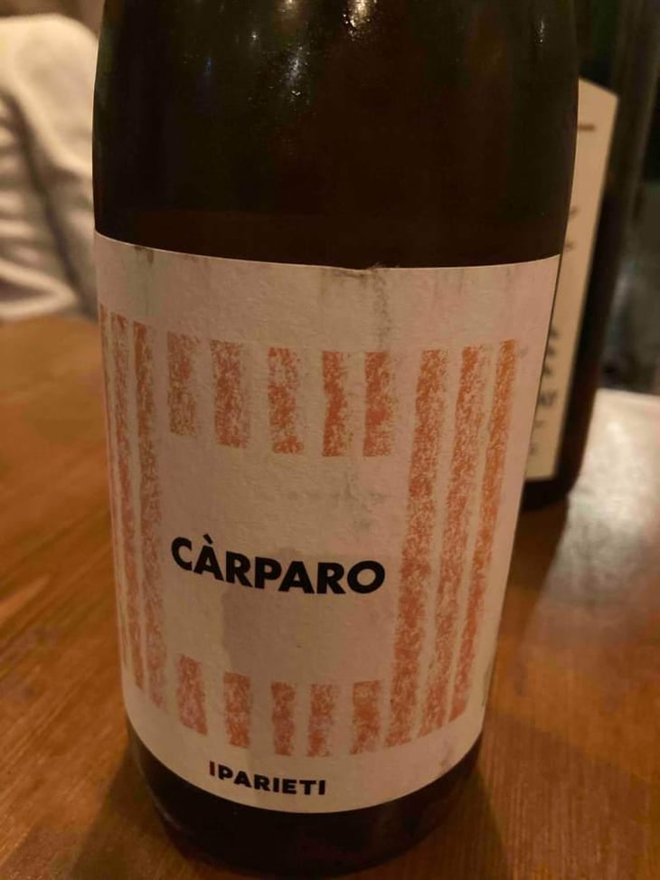 Càrparo - I Parieti - Matteo Santoiemma 