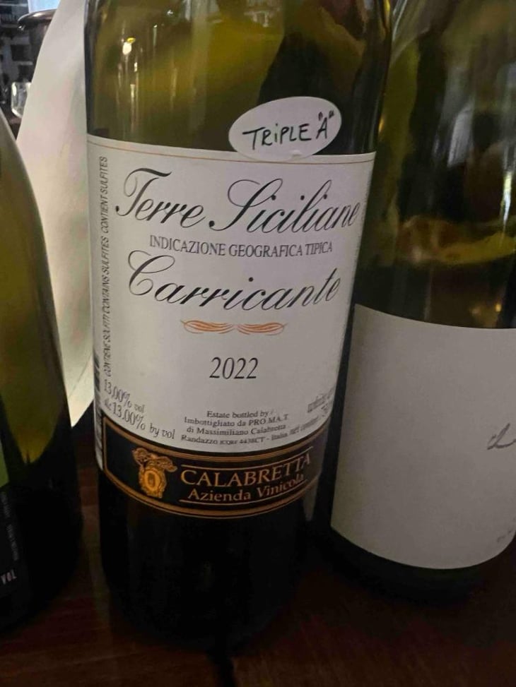 Carricante - Azienda Vinicola Calabretta - Massimiliano Calabretta 