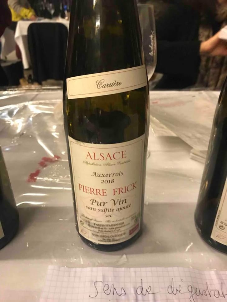 Carrière Auxerrois Sec - Domaine Pierre Frick - Jean-Pierre, Chantal et Thomas Frick 