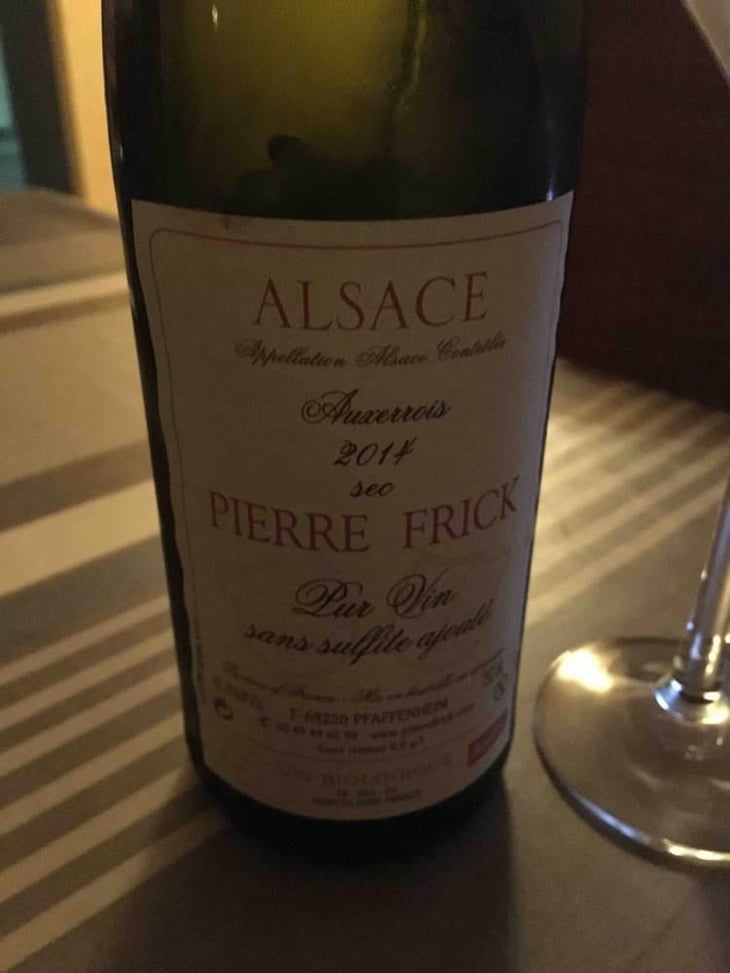 Carrière Auxerrois Sec - Domaine Pierre Frick - Jean-Pierre, Chantal et Thomas Frick 