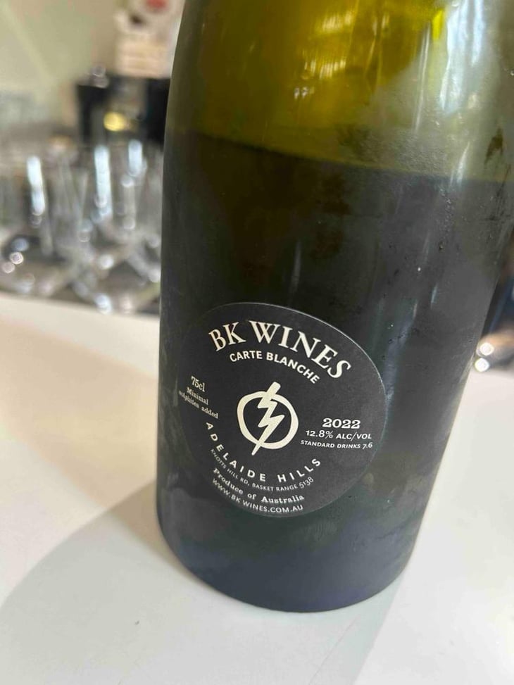 Carte Blanche White - BK Wines - Brendon & Kirstyn Keys 
